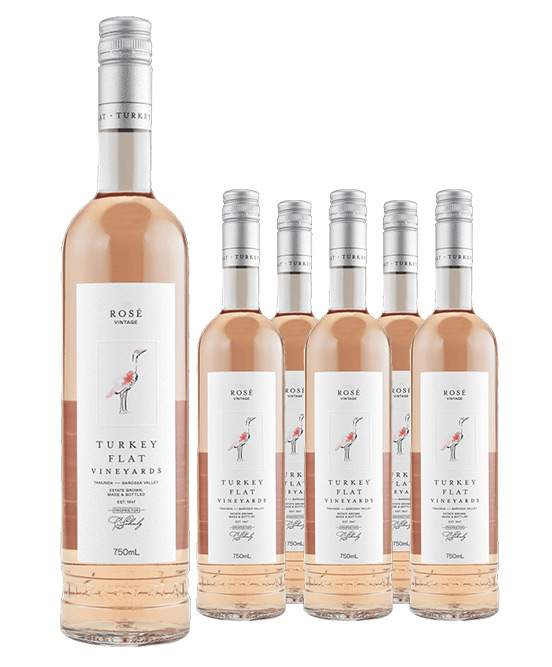 Turkey Flat Barossa Valley Rose 2025 6pack 