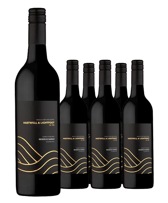 Hastwell & Lightfoot Sands Vineyard Reserve McLaren Vale Shiraz 2021 6pack