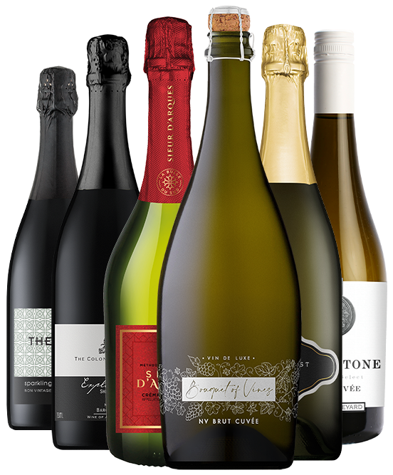 $99 Premium Sparkling Selection Red & White Mixed Dozen