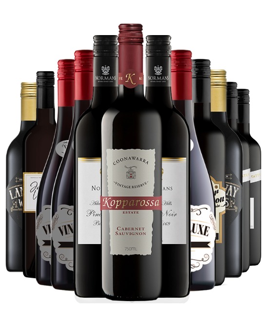 Rich & Robust Red Wine Mixed Dozen 