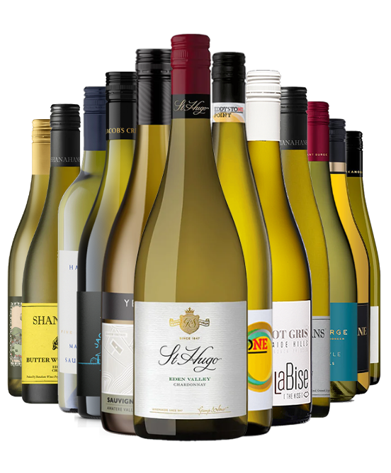 The Ultra Premium White Wine Mixed Dozen