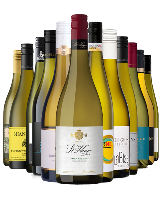 The Ultra Premium White Wine Mixed Dozen
