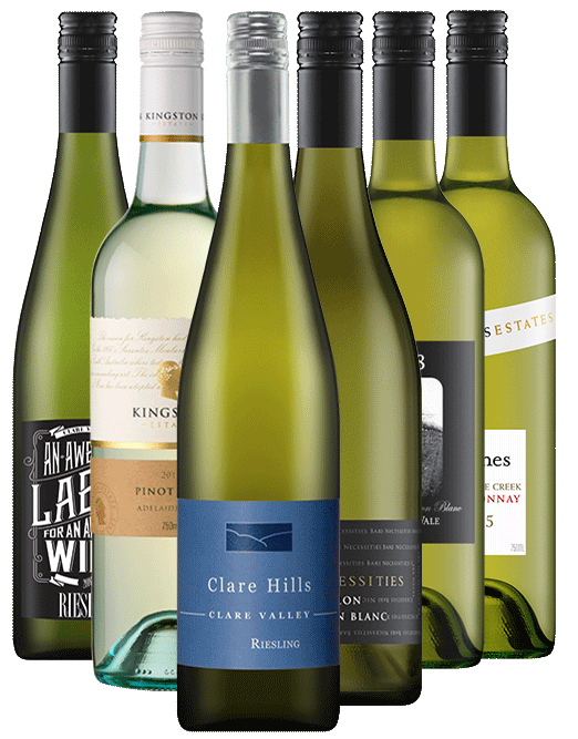 White 6pack Sampler Buy Wines online Australia wide Premium Wines