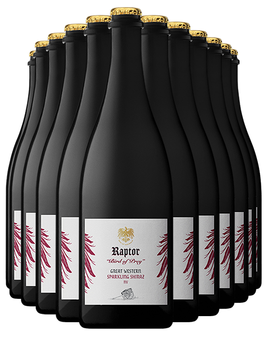 Nv Raptors Nv Raptor Bird Of Prey Great Western Sparkling Shiraz Dozen | Get Wines ...