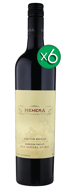 Hemera Estate Aurora Barossa Valley Shiraz 2013 6pack
