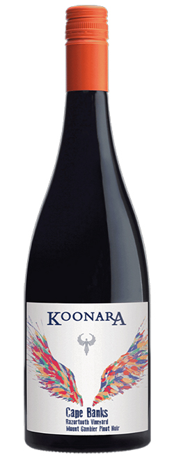 Koonara Wines Cape Banks Razortooth Mount Gambier Pinot Noir 2022