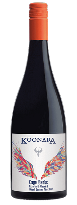Koonara Wines Cape Banks Razortooth Mount Gambier Pinot Noir 2022