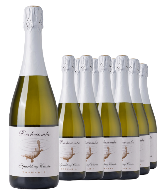 Rochecombe Tasmania Sparkling Chardonnay Pinot Noir Nv Dozen