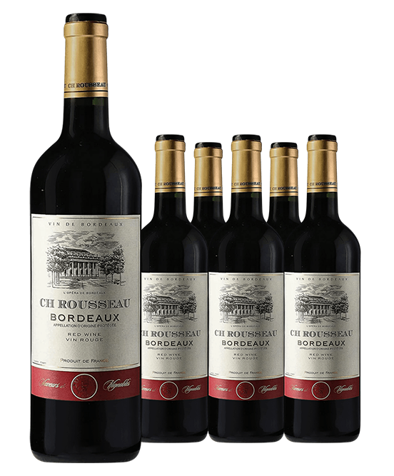 CH Rousseau Bordeaux AOP 2023 6pack