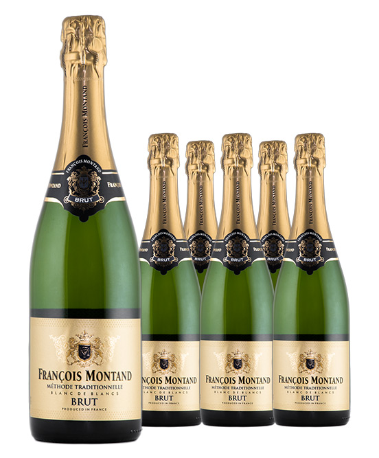 Francois Montand Method Traditionnelle Brut Cuvee Nv 6pack