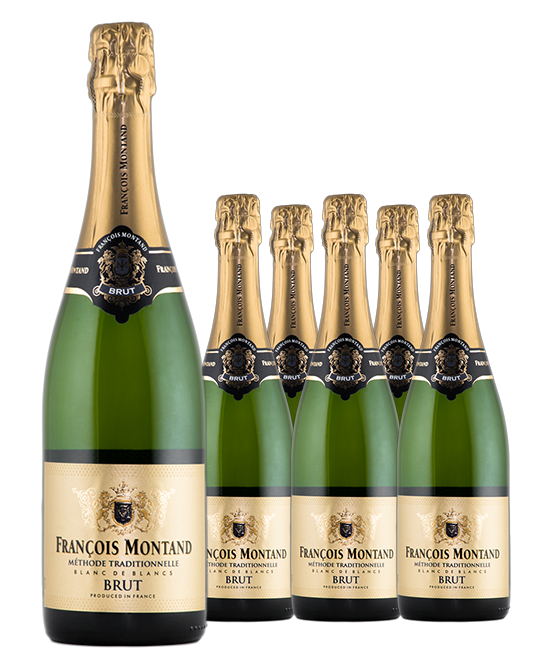 Francois Montand Method Traditionnelle Brut Cuvee Nv 6pack
