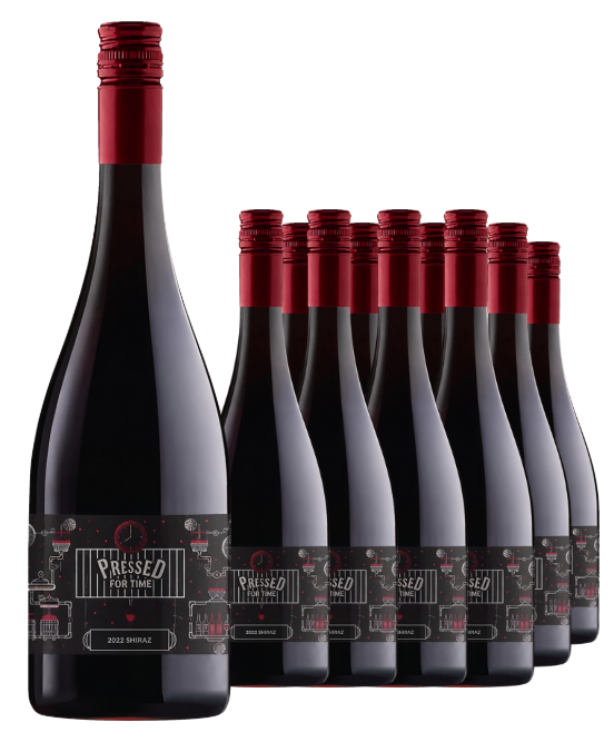 Pressed For Time By Vin De Luxe South Australia Shiraz 2022 Dozen