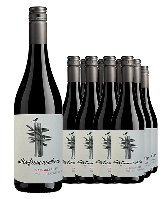 Miles From Nowhere Margaret River Shiraz Grenache 2021 Dozen 