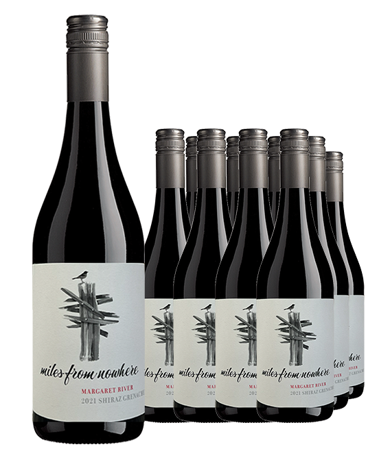 Miles From Nowhere Margaret River Shiraz Grenache 2021 Dozen 
