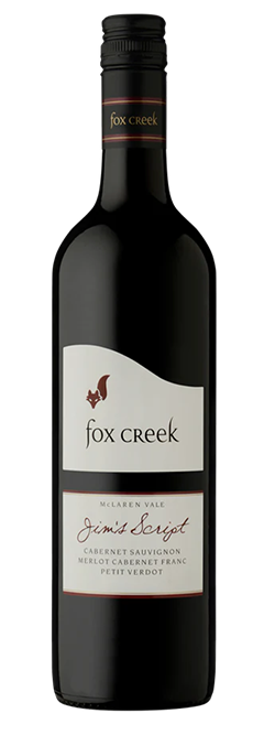 Fox Creek Jim's Script McLaren Vale Cabernet Sauvignon Merlot Cabernet Franc Petite Verdot 2022
