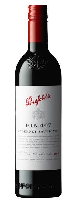 Penfolds Bin 407 Cabernet Sauvignon 2016