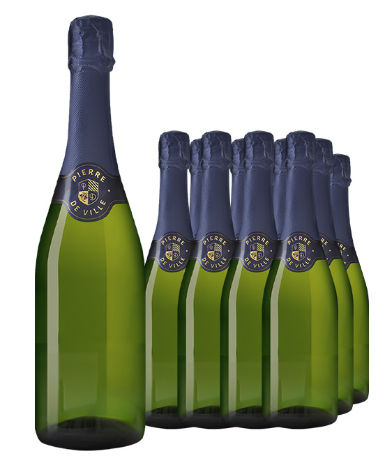 Pierre Deville French Sparkling Brut Cleanskin Dozen