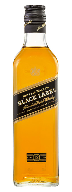 Johnnie Walker Black Scotch Whiskey 200ml