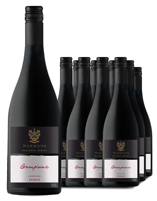 Normans Regional Series Grampians Shiraz 2022 Dozen
