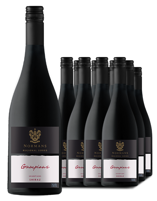 Normans Regional Series Grampians Shiraz 2022 Dozen