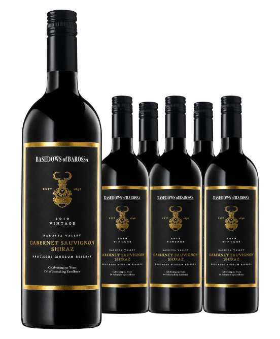 Basedows Of Barossa Brothers Museum Reserve Barossa Valley Cabernet Sauvignon Shiraz 2010 6pack