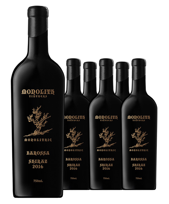 Monolith Vintners Monolithic Old Vine Barossa Valley Shiraz 2016 6pack
