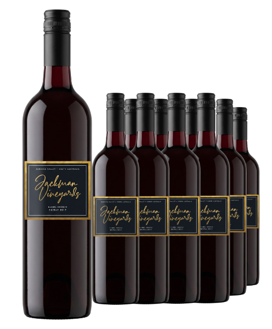 Jackman Vineyards Barrel Reserve Barossa Valley Shiraz 2017 Dozen