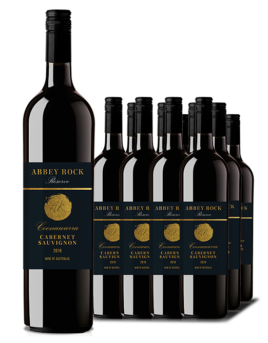 Abbey Rock Reserve Coonawarra Cabernet Sauvignon 2019 Dozen