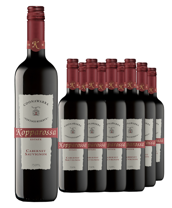 Kopparossa Coonawarra Reserve Cabernet Sauvignon 2019 Dozen