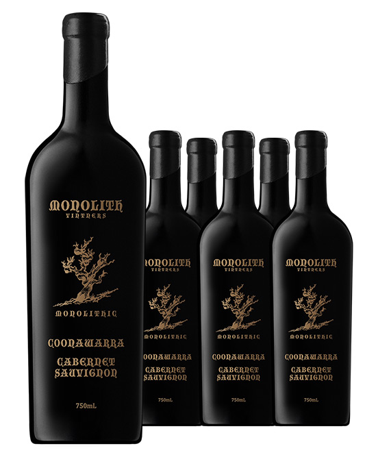 Monolith Vintners Monolithic Old Vine Coonawarra Cabernet Sauvignon 2019 6pack