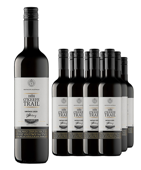 1888 O'Keefe Trail Heathcote Shiraz 2020 Dozen