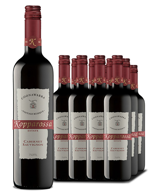 Kopparossa Coonawarra Reserve Cabernet Sauvignon 2021 Dozen