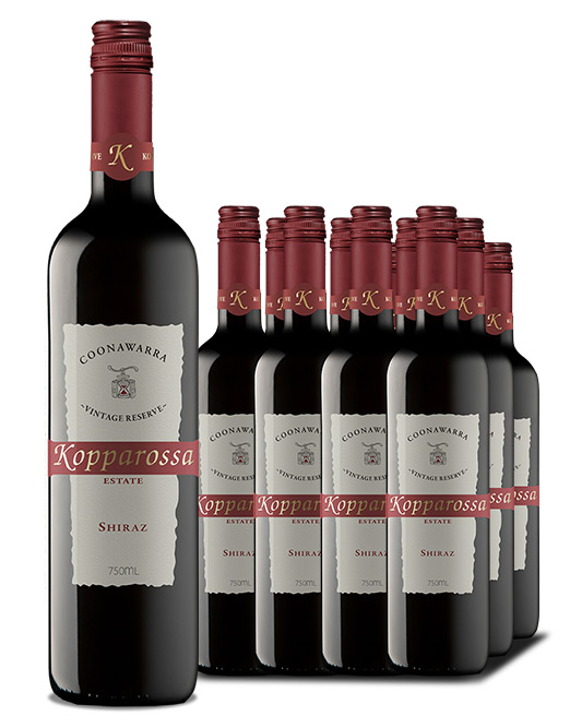 Kopparossa Coonawarra Reserve Shiraz 2021 Dozen