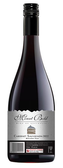 Mount Bold McLaren Vale Cabernet Sauvignon 2022