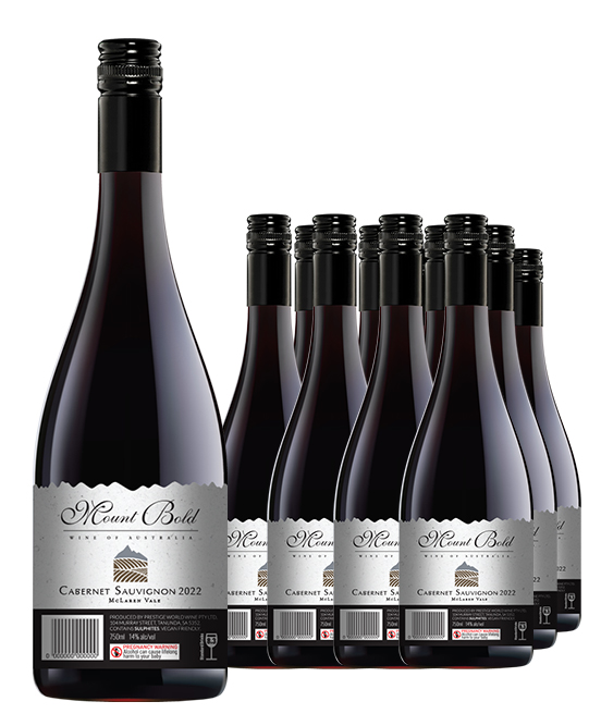 Mount Bold McLaren Vale Cabernet Sauvignon 2022 Dozen
