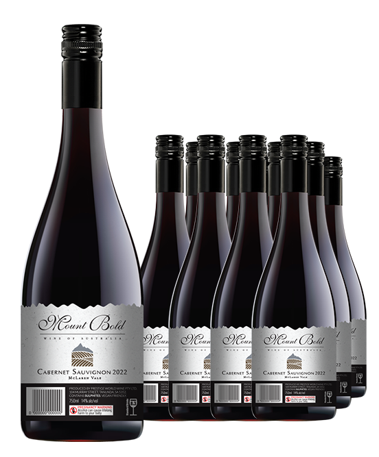 Mount Bold McLaren Vale Cabernet Sauvignon 2022 Dozen