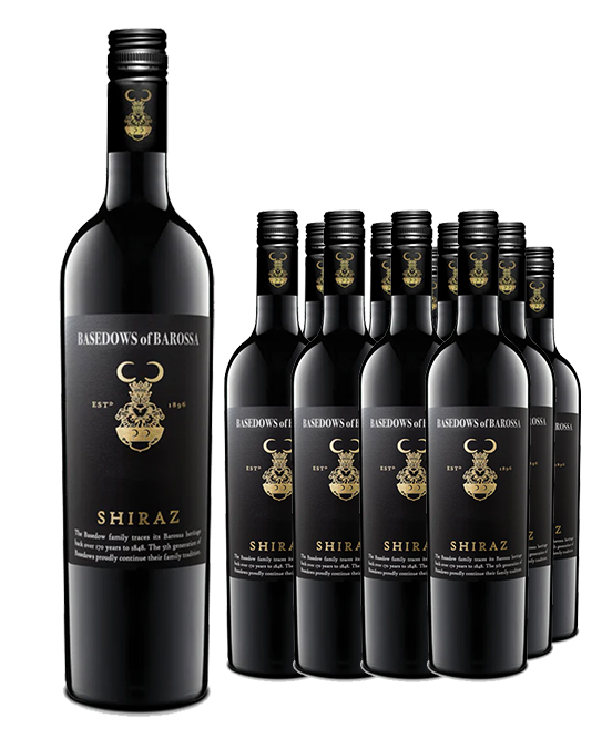 Basedows Black Label Barossa Shiraz 2023 Dozen
