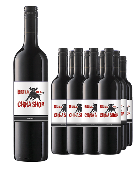 Bull In A China Shop Shiraz 2023 Dozen