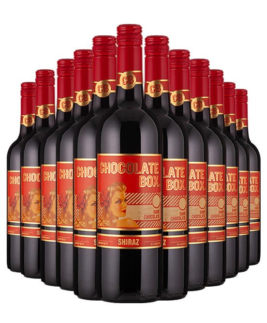 Chocolate Box Barossa Valley Shiraz 2023 Dozen