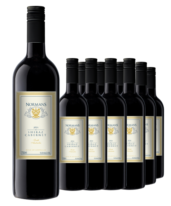 Normans Traditional South Australia Shiraz Cabernet Sauvignon 2022 Dozen
