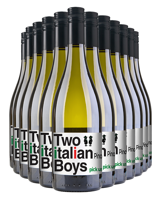 Two Italian Boys Pinot Grigio 2024 Dozen