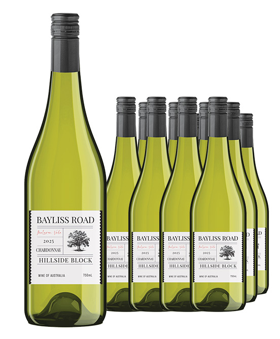 Bayliss Road Single Vineyard McLaren Vale Chardonnay 2025 Dozen