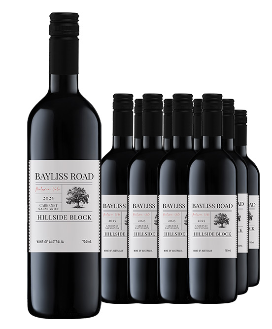 Bayliss Road Single Vineyard McLaren Vale Cabernet Sauvignon 2025 Dozen