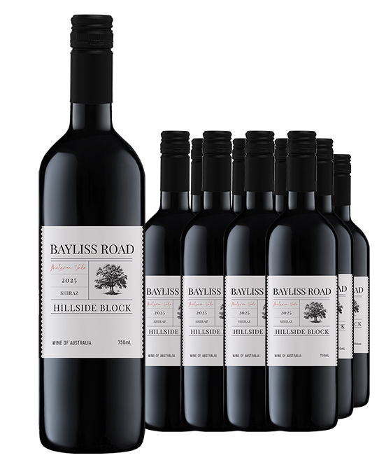 Bayliss Road Single Vineyard McLaren Vale Shiraz 2025 Dozen