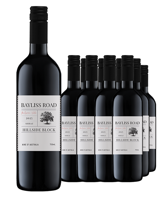 Bayliss Road Single Vineyard McLaren Vale Shiraz 2025 Dozen