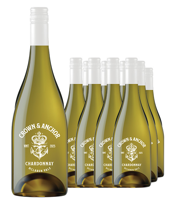 Crown & Anchor Buttery McLaren Vale Chardonnay 2025 Dozen