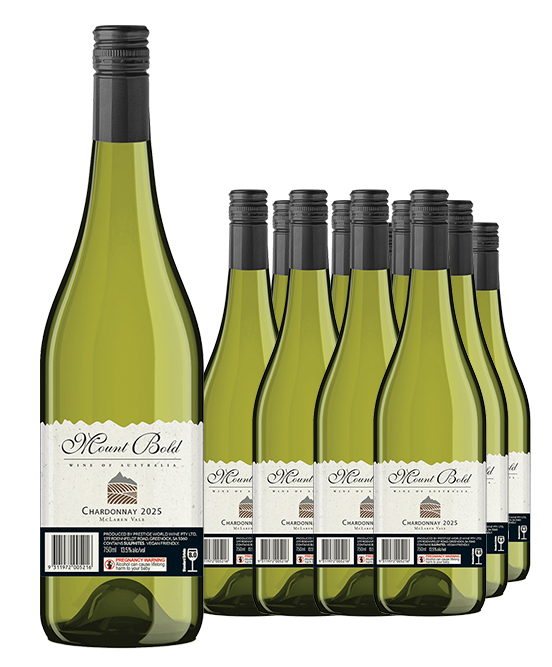 Mount Bold McLaren Vale Chardonnay 2025 Dozen