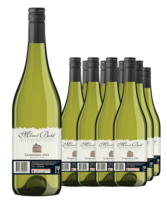 Mount Bold McLaren Vale Chardonnay 2025 Dozen