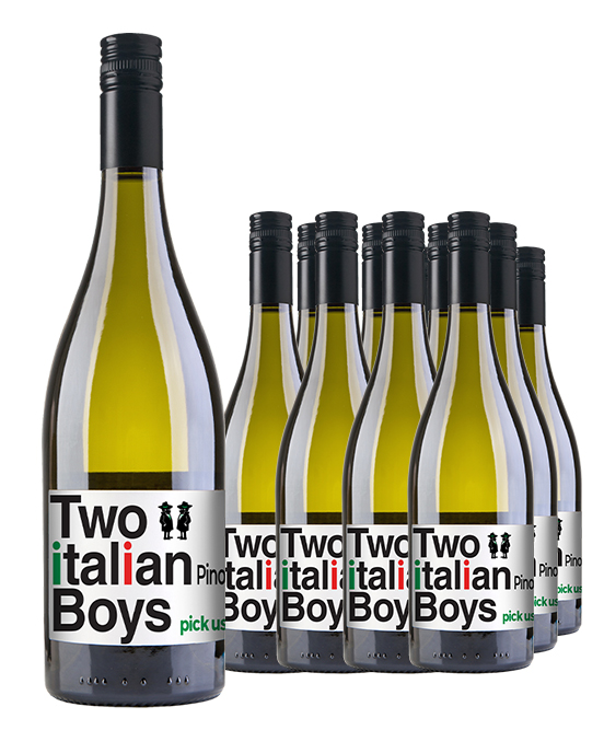 Two Italian Boys Pinot Grigio 2025 Dozen