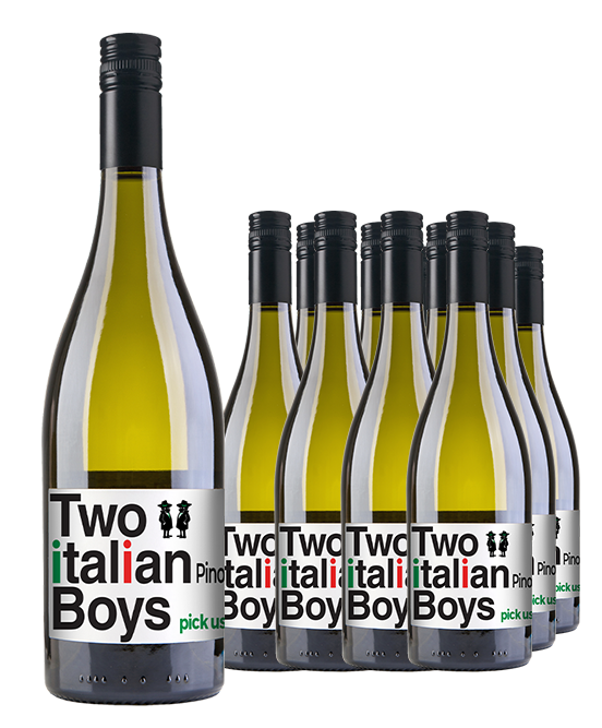 Two Italian Boys Pinot Grigio 2025 Dozen